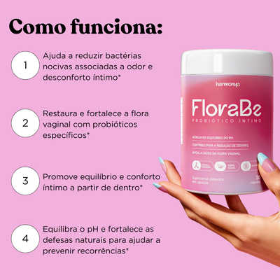 Probiótico Íntimo FloraBe