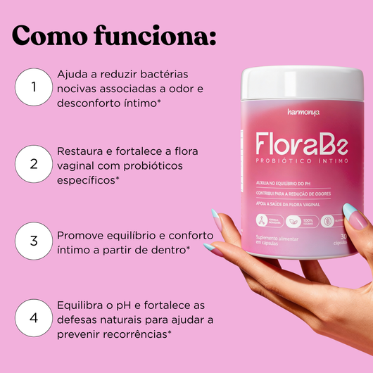 Probiótico Íntimo FloraBe