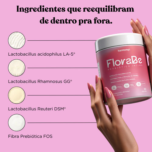 Probiótico Íntimo FloraBe